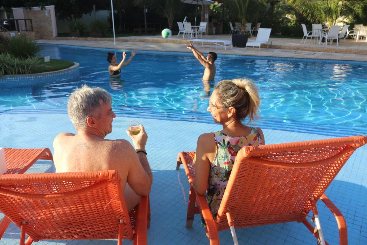 אקווירז Palm Beach Porto Das Dunas, Apartamento Todo Climatizado Terreo A 350 Metros Beach Park מראה חיצוני תמונה