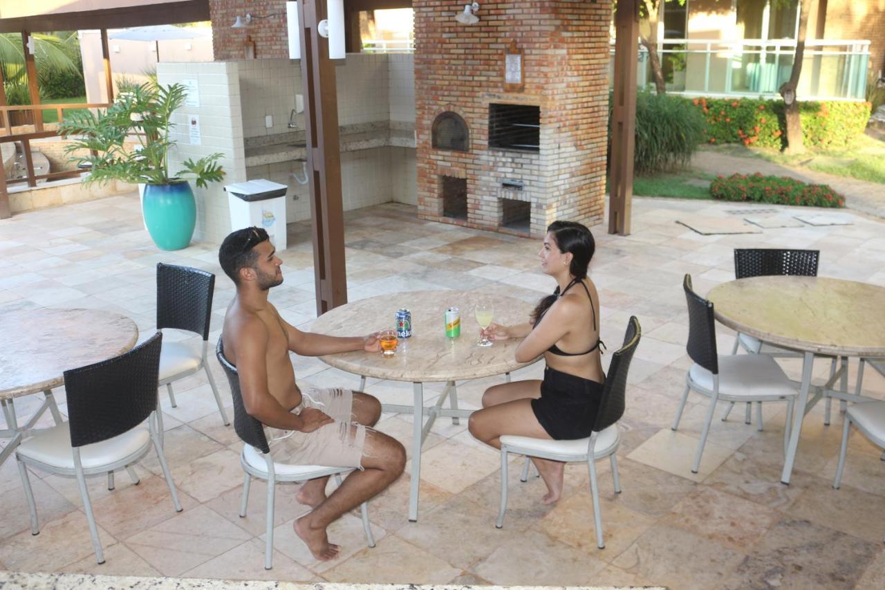 אקווירז Palm Beach Porto Das Dunas, Apartamento Todo Climatizado Terreo A 350 Metros Beach Park מראה חיצוני תמונה